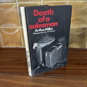 Death of a Salesman Arthur Miller Intro by ER Wood Hardcover 1968